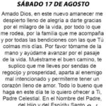 @laoraciondehoy Oración diaria para hoy sábado 17 de agosto de 2024