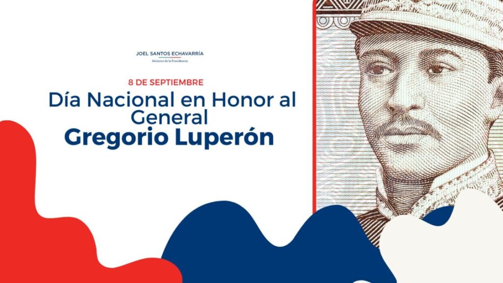 @JoelSantosE celebra el dia nacional en honor al General Gregorio Luperón
