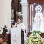 Raquel Peña asiste a celebraciones en el Santo Cerro por Día de las Mercedes