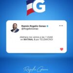 @RogelioGenao Mañana nos vemos a las 7:15am en Matinal 5 por Telemicro