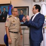 @Sigmund Freund visita @MdefensaRD trata temas de agenda y colaboración conjunta