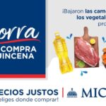 @MIC_RD @ItoBisono esta quincena aprovecha que bajaron los precios de Carnes, Aceite y Vegetales. Informate en preciosjustos.micm.gob.do