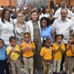 @EducacionRDo por fin termina la espera, Villa Vásquez recibe la Escuela Celestina Patria Grullón con 13 aulas beneficiando a 450 estudiantes de Santiago