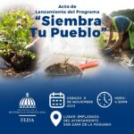 @CaamanoVive Hecmilio Galván da inicio al acto de lanzamiento del Programa “Siembre tu Pueblo”