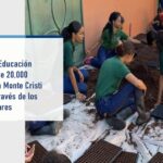 @ComunicacionDO Más de 20,000 estudiantes de Monte Cristi y Dajabón han convertido en espacios de encuentro y colaboración el cuidado de 73 huertos escolares que fueron instalados por @EducacionRDo