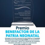 @SNSRDO recibe premio Benefactor de la patria Neonatal