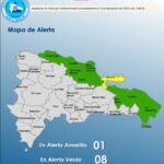 @COE_RD mantiene 01 provincia en alerta amarilla y 08 en verde