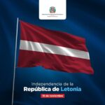 @MirexRD saluda y felicita al pueblo y Gobierno de la República de #Letonia en ocasión del aniversario de su Independencia