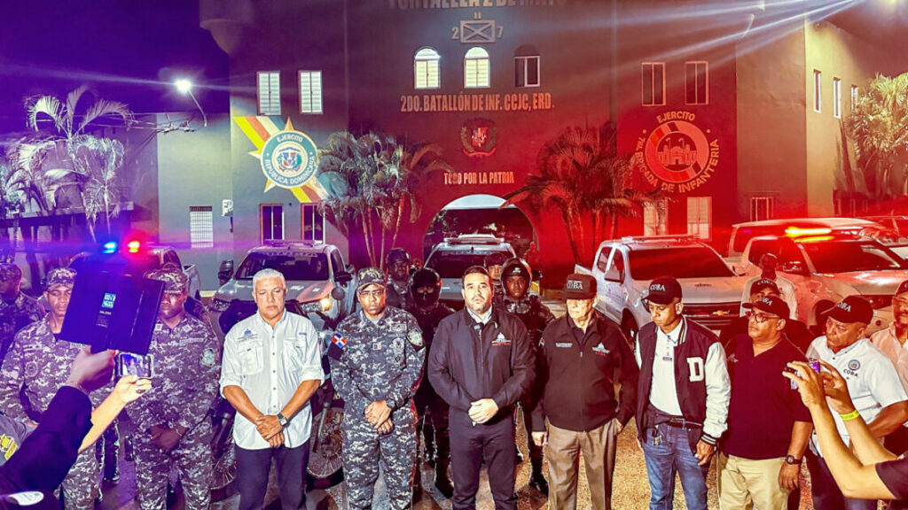 COBA realiza Operación “Garantía de Paz” en las provincias Espaillat y Hermanas Mirabal