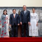 @RaquelArbaje recibe junto a @LuisAbinader al Excelentísimo señor Phạm Minh Chinh, primer ministro de Vietnam