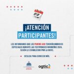 @SuperateRDO informamos que los Puntos GOB de la @OgticRD estarán operando en un horario especial durante las festividades navideñas