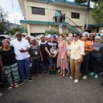 @RaquelPenaVice participa de la mano de Comedores Económicos, en la entrega de más de 32 mil raciones de alimentos en #SantoDomingoEste