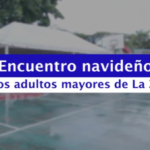 @LuisValdezVeras compartimos un hermoso almuerzo navideño con los envejecientes de La Zurza