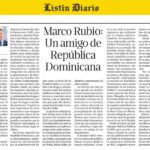 @ItoBisono Analiza el impacto de la designación de Marco Rubio como Secretario de Estado de EE. UU. y las oportunidades para fortalecer la relación entre RD y EE.UU