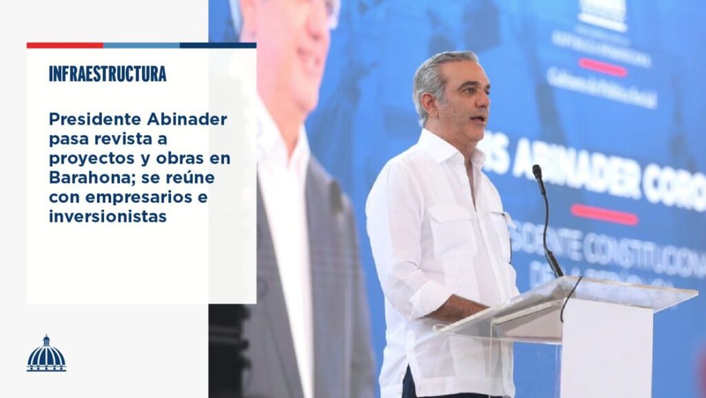 @ComunicacionDO @LuisAbinader encabezó una mesa de trabajo con funcionarios del Gobierno y empresarios locales