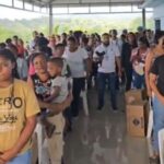 @CaamanoVive Hecmilio Galván lanzamiento del Plan Madres del Campo hoy en La Cuchilla de Villa Altagracia