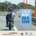 Si vas en MOTOR… USA EL CASCO!! Usa y cuida tu cabeza. Te queremos de regreso en casa, con los tuyos; como debe ser!!