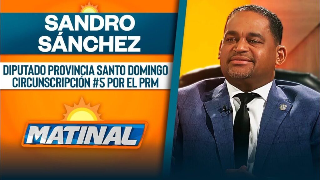 ENTREVISTA | Sandro Sánchez, Diputado provincia Santo Domingo circunscripción #5 por el @PRM_Oficial | El metro de los Alcarrizos | Movilidad vial