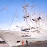 @JeanLuisRJ Crucero Club Med se encuentra en Puerto SanSouci y luegoi va a Isla Catalina. Fortalecemos infraestructuras portuarias y consolidamos RD multidestino marítimo