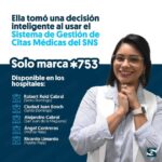 @SNSRDO ¡Haz tu cita médica de la mejor forma! Marca *753 desde tu celular y sin salir de casa. ¡Es gratis, fácil y rápido!