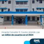 @DrMarioLama @SNSRDO El Hospital Salvador B. Gautier (@GautierHospital) ofreció servicios a 970,516 usuarios durante el año 2024