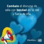 @ONU_es La bondad desarma al odio. En un mundo donde reina la bondad, el odio no tiene cabida