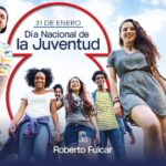 @RobertoFulcar celebra el día nacional de la juventud