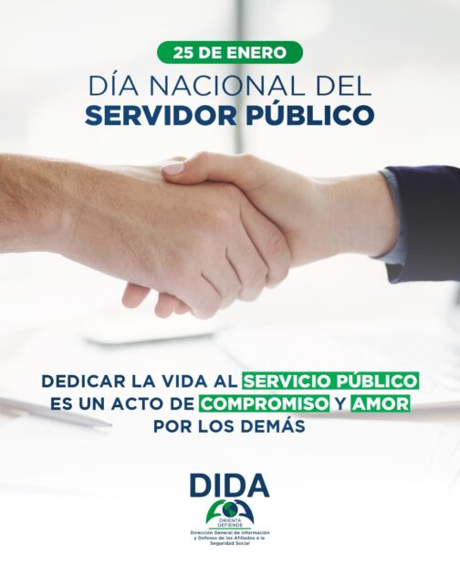 @DIDA_RDO Hoy celebramos a quienes hacen de la vocación de servicio su misión diaria