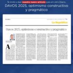 @ItoBisono En nuestro artículo en el @ListinDiario destacamos nuestra participación en la 55ª Reunión del Foro Económico Mundial #Davos2025