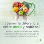 @ARSSenasaRD Aquí te compartimos las diferencias entre metas y hábitos para que logres transformar tus objetivos en hábitos saludables