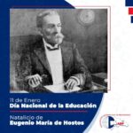 @NuestraADP Hoy celebramos el Día Nacional de la Educación, en honor al insigne maestro Eugenio María de Hostos