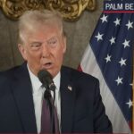 EN VIVO: Trump @realDonaldTrump  habla  sobre inversiones en Estados Unidos desde Mar-a-Lago, un día despues de que Congreso certificara victoria electoral