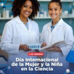 @RaquelArbaje celebra el dia internacional de la mujer y la niña en la ciencia, por eso, La ciencia necesita creatividad, curiosidad y valentía, cualidades que nuestras niñas y mujeres podemos aportar