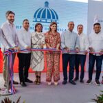 @DeligneAB ¡Un día histórico para Monte Plata! Hoy, junto a la Vicepresidenta @RaquelPenaVice, inauguramos el puente sobre el río La Leonora, una obra esperada por 21 años