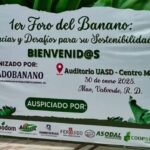 @LimberCruzL ¡Cumpliendo con las promesas del Pdte. @LuisAbinader al sector bananero! 1er Foro del Banano, Mao.Organiza: ADOBANANO.