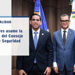 @ComunicacionDo El ministro de Trabajo, @EddyOlivares14, tomó posesión como presidente del @CNSSRD
