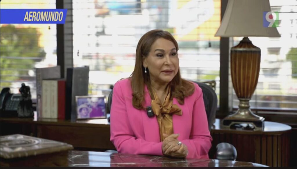 VIDEO| Entrevista a la Ministra de la Mujer Mayra Jimenez, en aeromundo con Guillermo Gomez