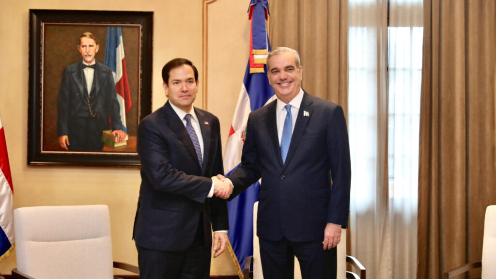 @LuisAbinader recibe a @MarcoRubio, secretario de Estado de los Estados Unidos