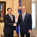 @LuisAbinader recibe a @MarcoRubio, secretario de Estado de los Estados Unidos