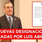 Conozca las 28 nuevas designaciones realizadas por el gobierno de @LuisAbinader Presidente de la RD