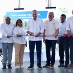 SAN JUAN | Presidente @LuisAbinader inaugura infraestructuras viales, destacamento policial, nave de zona franca y proyecto de fibra óptica en provincia