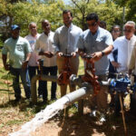 Caasd supervisa obras que seguirán optimizando el abastecimiento y suministro de agua en el DN