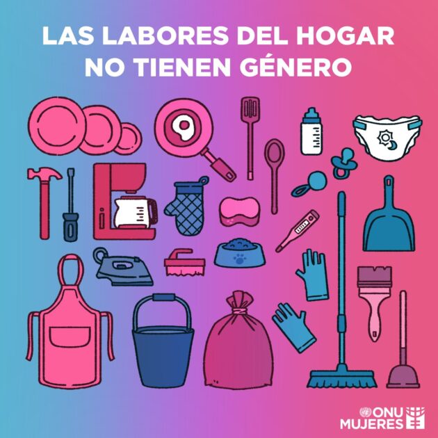 @ONU_es Normalicemos las tareas del hogar como una responsabilidad compartida indistintamente por hombres y mujeres porque las labores del hogar no tienen Género