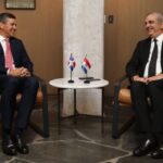 @LuisAbinader sostuvo un encuentro con su homólogo del Paraguay, @SantiPenap, donde dialogaron sobre temas de interés entre ambas naciones
