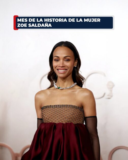 @EmbajadaUSAenRD En este #MesDeLaMujer destacamos a Zoe Saldaña, nació en Nueva Jersey en 1978 y pasó parte de su infancia en República Dominicana antes de regresar a Estados Unidos