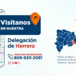 @AdessRD Cómo llegar a nuestra Delegación Herrera, la cual se encuentra ubicada en el segundo nivel de la Plaza Anabel l, C/ Duarte Vieja, próximo a la entrada a Las Palmas. Herrera, Santo Domingo Oeste