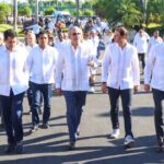 @LuisAbinader y @DavidColladoM dan apertura del Hotel Zel y el primer palazo de la Rafa Nadal Tennis Academy en #PuntaCana