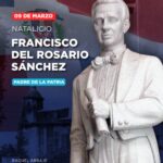 @Raquelarbaje El legado de Francisco del Rosario Sánchez sigue siendo un faro de inspiración en nuestra historia. En el aniversario de su natalicio, honramos su valentía y compromiso con la independencia de la República Dominicana