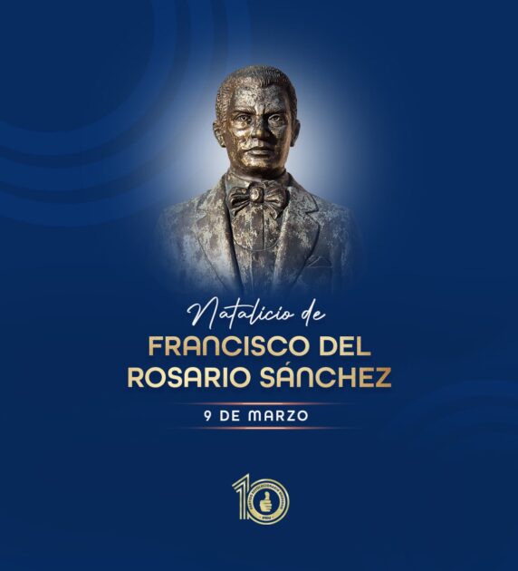 @PRM_Oficial Hoy recordamos el 208º aniversario del natalicio del prócer Francisco del Rosario Sánchez. Abogado, militar y político, fue uno de los fundadores de la Patria en la lucha por la Independencia Nacional de 1844