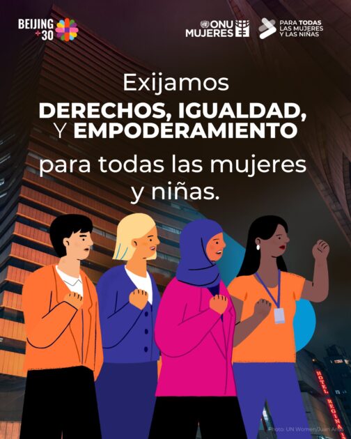 @ONU_es Los derechos de las mujeres y las niñas siguen en riesgo. Violencia, desigualdad y falta de representación amenazan décadas de avances. No podemos retroceder